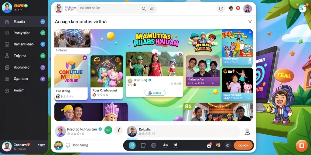 Pengalaman bermain yang mendebarkan dan kompetitif.