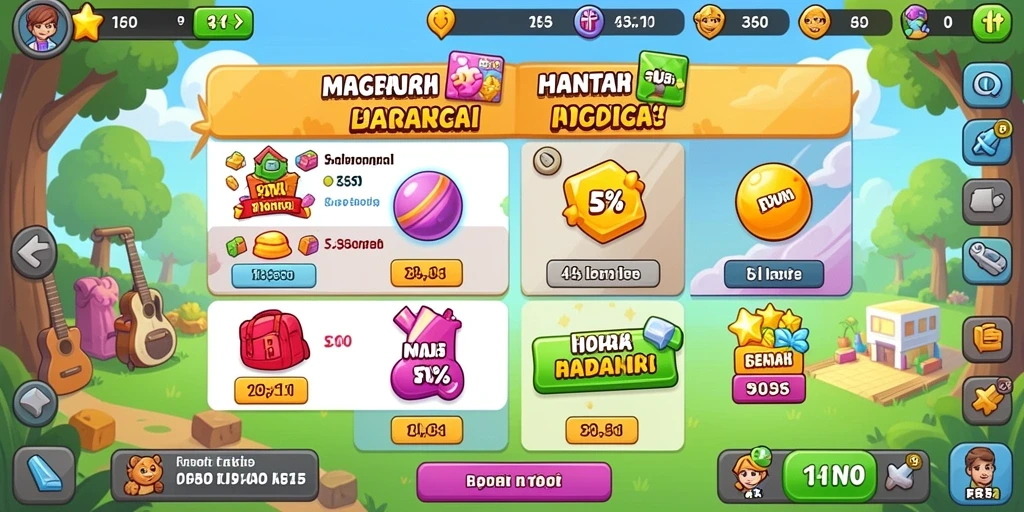 Grafis tinggi yang membuat permainan lebih hidup.